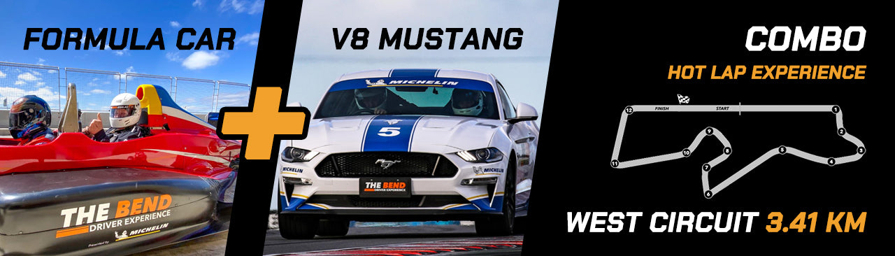 Hot Lap Experience - Formula Car and V8 Mustang Combo