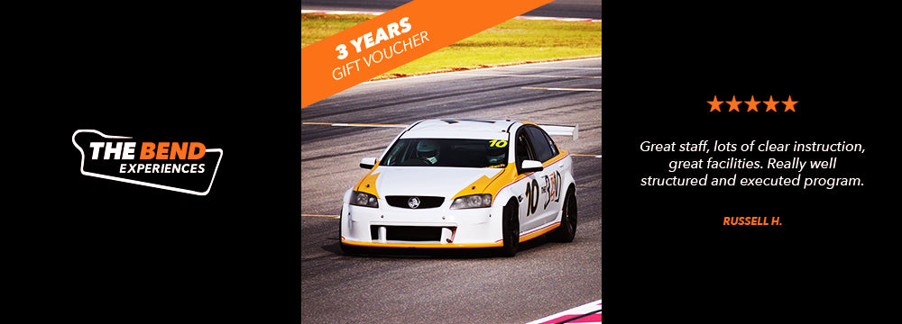 Drive Experience V8 Holden Racecar - 5 Laps (15+ km) - Gift Voucher (3 years)