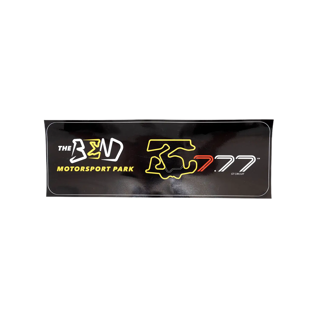 The Bend - Bumper Sticker 7.77