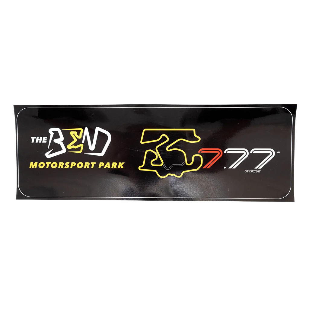The Bend - Bumper Sticker 7.77