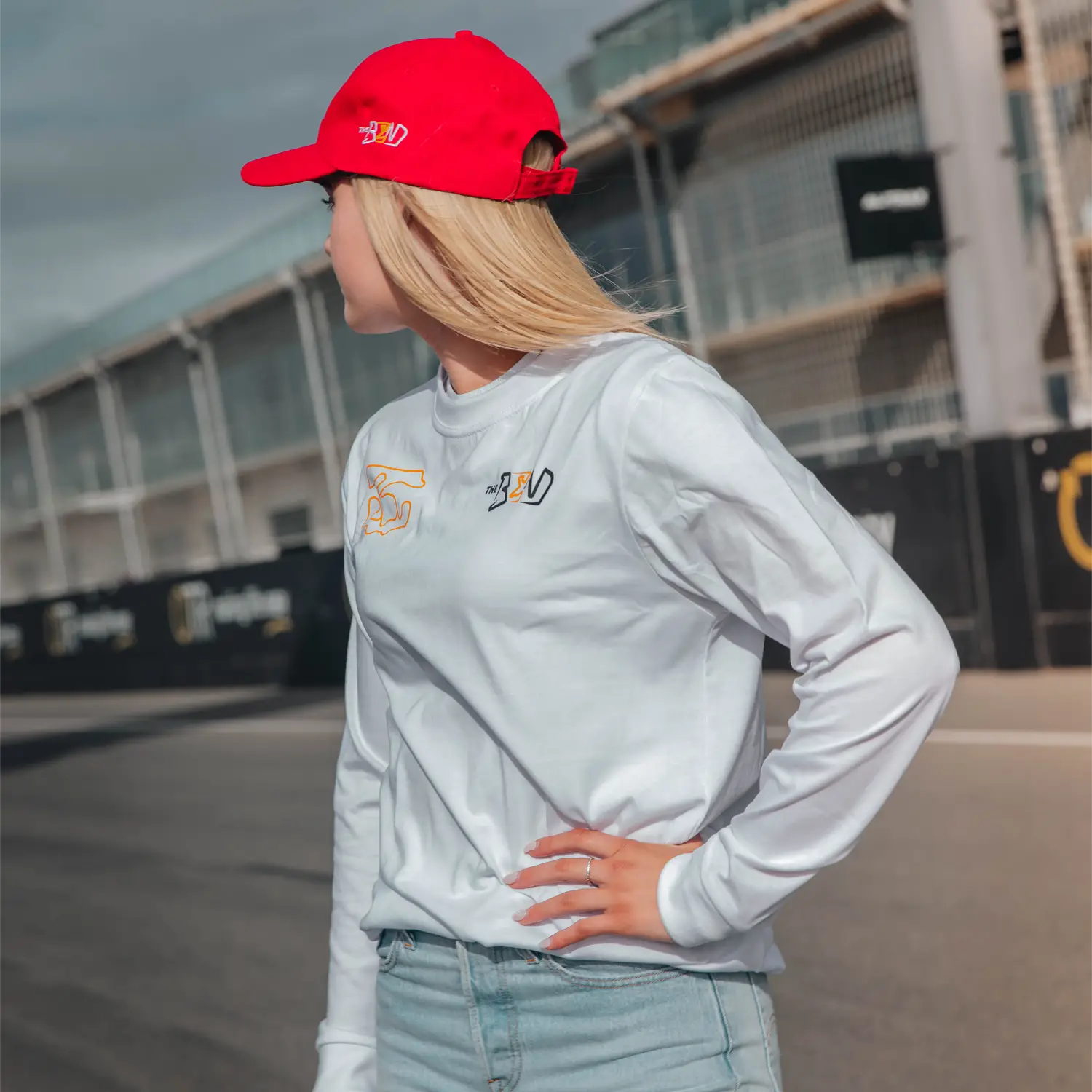 The Bend - Circuit Map - Long Sleeve T-Shirt - White